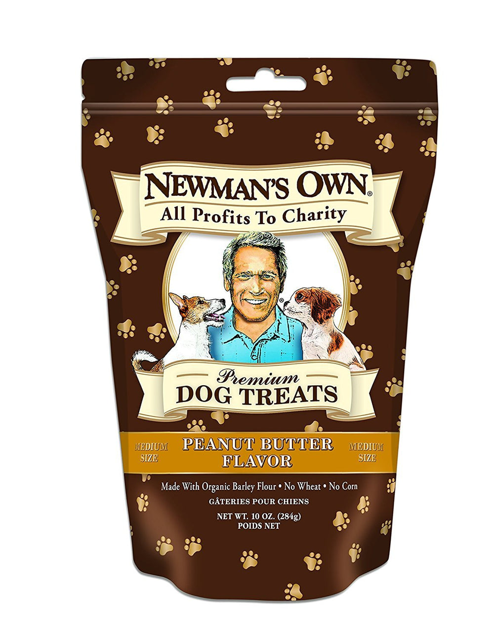 Newman's Own dog biscuits peanut butter formula heart-shaped, 1.5-inch breakable treat for training rewards