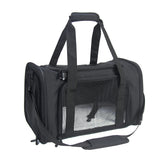 NextFri soft-sided carrier front view for travel-ready transport