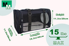 NextFri carrier removable base insert and fleece bed offer a cozy resting surface
