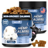 NEXZL dog calming chews 2-pack jar promote daily calm and easy dispensing.