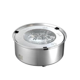 Nicelock dog water bowl no spill top view showing large capacity