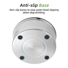 Nicelock slow water feeder dog bowl promotes steady drinking