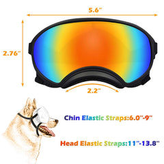nicerinc pet dog sunglasses soft foam pad for comfort