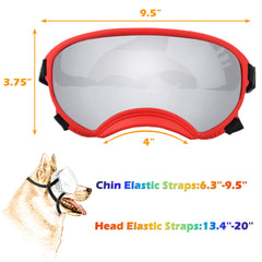 NICERINC PET large dog sunglasses UV wind protection in sunny outings