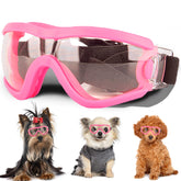 NICERINC PET gafas para perro pequeño con correa ajustable para ajuste seguro.