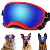 NICERINC PET large dog sunglasses closed frame showing secure fit for outdoor adventures.