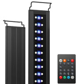 NICREW C10 LED aquarium light delivers full-spectrum output for plant growth.