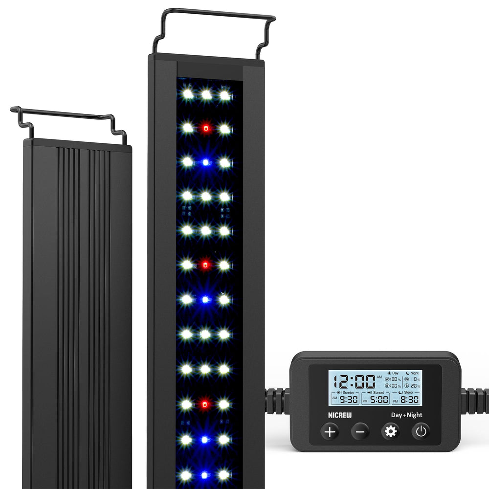 NICREW C10 full-spectrum lighting for thriving aquarium plants