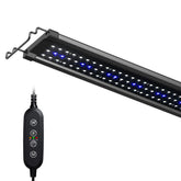 NICREW ClassicLED Gen 2 aquarium light on tank for vibrant white-blue spectrum and clear visuals
