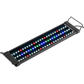 NICREW Classicled Plus light over aquarium delivering even illumination for vibrant fish and plants.