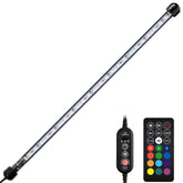 NICREW LED Aquarium Light 19-inch submersible provides vivid color to highlight fish and plants.