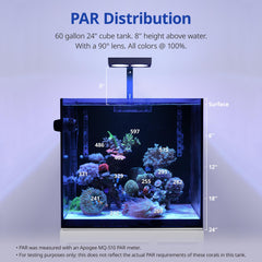 NICREW NavaReef 135W LED light cooling system operating quietly