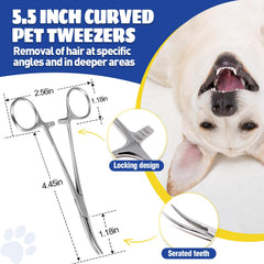 Ninibabie ear canal dry application area with powder.