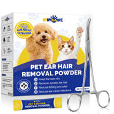 Ninibabie ear powder 1g single-use pack eases dog ear cleaning and moisture control.