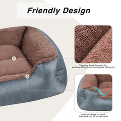 NIRDOG bed nonslip bottom keeps bed from sliding on floors