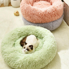 Nisrada pet bed travel-ready on car seat