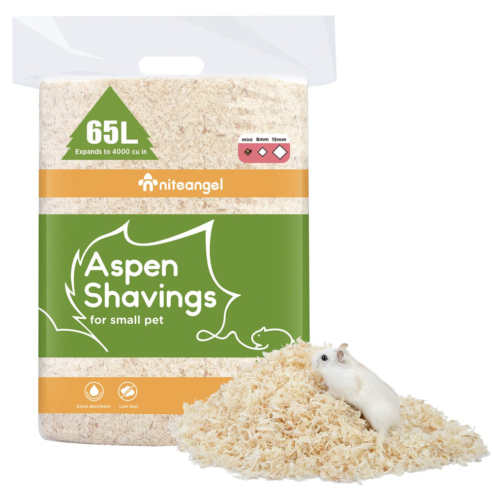 Niteangel Aspen Shaving Bedding with soft texture for cozy play and rest