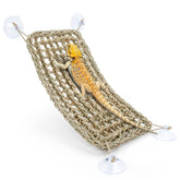 Niteangel Bearded Dragon Hammock assembly view for quick, secure setup.