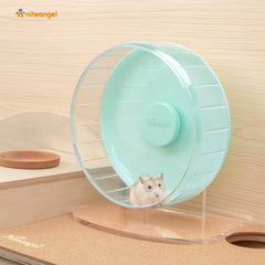 Niteangel durable-ps-plastic-drum with acrylic-base offers sturdy, chew-resistant setup.