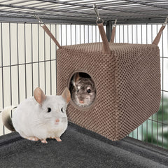 Niteangel Ferret Cozy Swing Hammock easy cleaning with removable hooks.