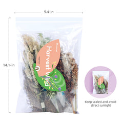 Niteangel flower bedding in habitat adds color and enrichment for small pets.