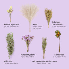 Niteangel Harvest Wind bouquet with safflower creates natural color and chew-friendly decor.