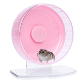 Niteangel silent-spinner wheel 8.2-inch pink quiet nighttime running