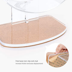 Niteangel Silent Wheel acrylic drum cleans easily with a damp cloth.