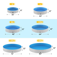 Niubya foldable dog pool drain cap facilitates quick water release.