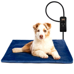 Niubya Pet Heating Pad front view offers cozy warmth for pets on cold days.