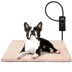 Niubya heating pad top view showing safety features and cozy warmth.