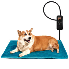 Niubya pet heating pad top view provides roomy warmth for pets