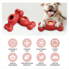 Niumowa treat-dispensing chamber toy to hold rewards