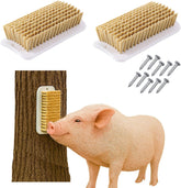 nizqhaj pig enrichment toy set 2pcs promotes natural grooming and play indoors or outdoors