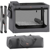 NOAH & PAW collapsible dog crate 30in, quick setup for travel and space saving.