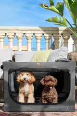 NOAH & PAW folding mechanism demo shows effortless collapse and compact storage.