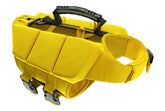 NOAH & PAW dog life jacket front view showing secure buoyant flotation.