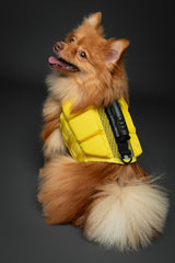 NOAH & PAW life jacket side fit highlighting side foam buoyancy and mobility.