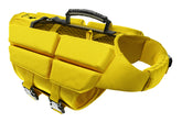 NOAH & PAW dog life jacket side view with buoyant foam for stability