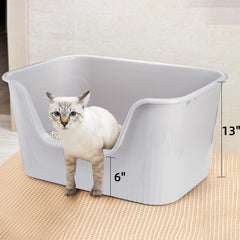 Noamus open-air ventilation litter box allows easy monitoring.