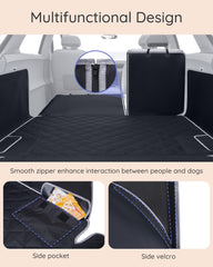 NOBLE DUCK SUV Cargo Liner elevated side protection keeps door edges scratch-free
