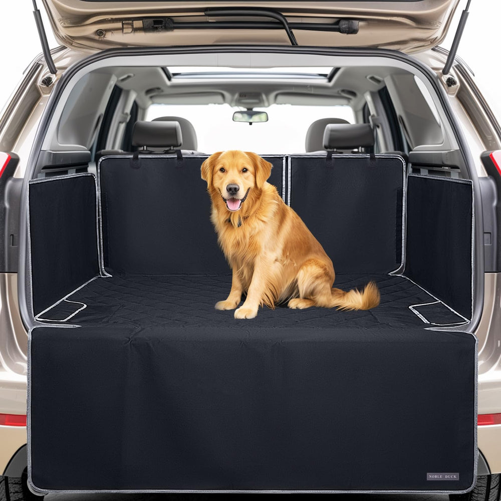NOBLE DUCK SUV Cargo Liner waterproof fabric shields trunk from spills and messes