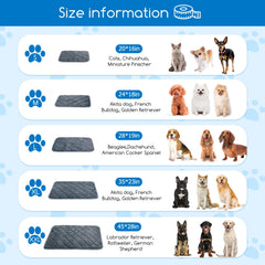 Nobleza durable anti-slip pet pad lying flat to keep paws warm during play