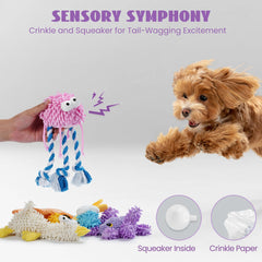 Nocciola dog toy teething texture satisfies chewing instincts.