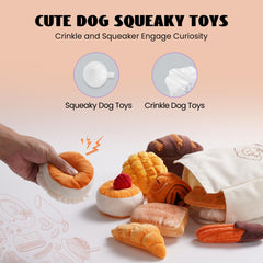 Nocciola double-reinforced small-dog toy offers durable, long-lasting play for gentle chewers