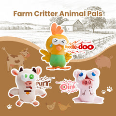 Nocciola squeaky dog toy pig fuels tug-and-chew fun with bold squeak.
