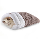 NODARKO cat sleeping bag coffee cave—cozy hideaway for warm, peaceful naps.