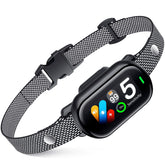 NOIDECE Bark Collar overview in black highlights humane training for safer dog behavior at home.