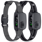 NOIDECE Bark Collar 2 Pack in box with adjustable straps for calmer daily walks