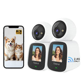 Noorio CL200 front view enabling quick family video calls.